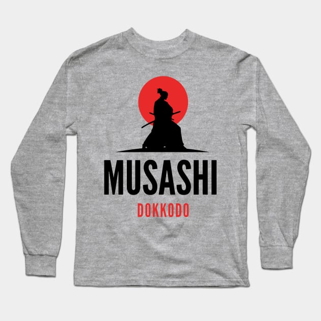 MUSASHI (DOKKODO) Long Sleeve T-Shirt by Rules of the mind